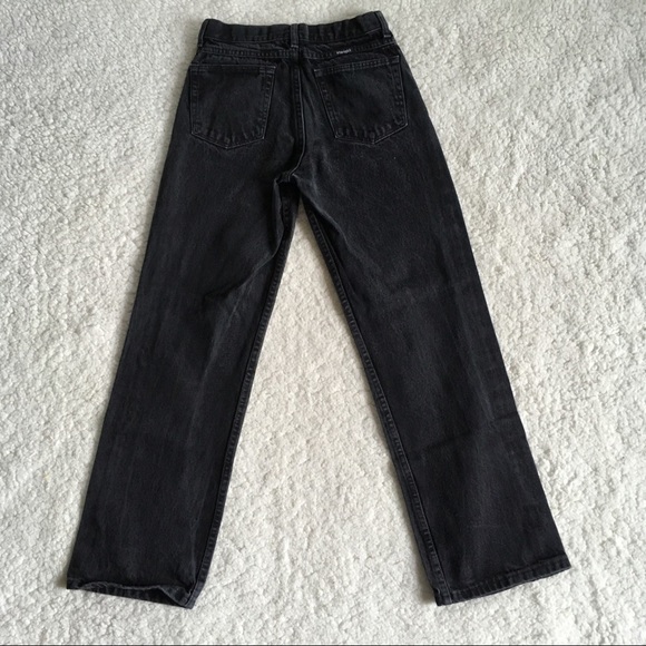 Wrangler Vintage Kids High Waisted Straight Jeans - Picture 2 of 5